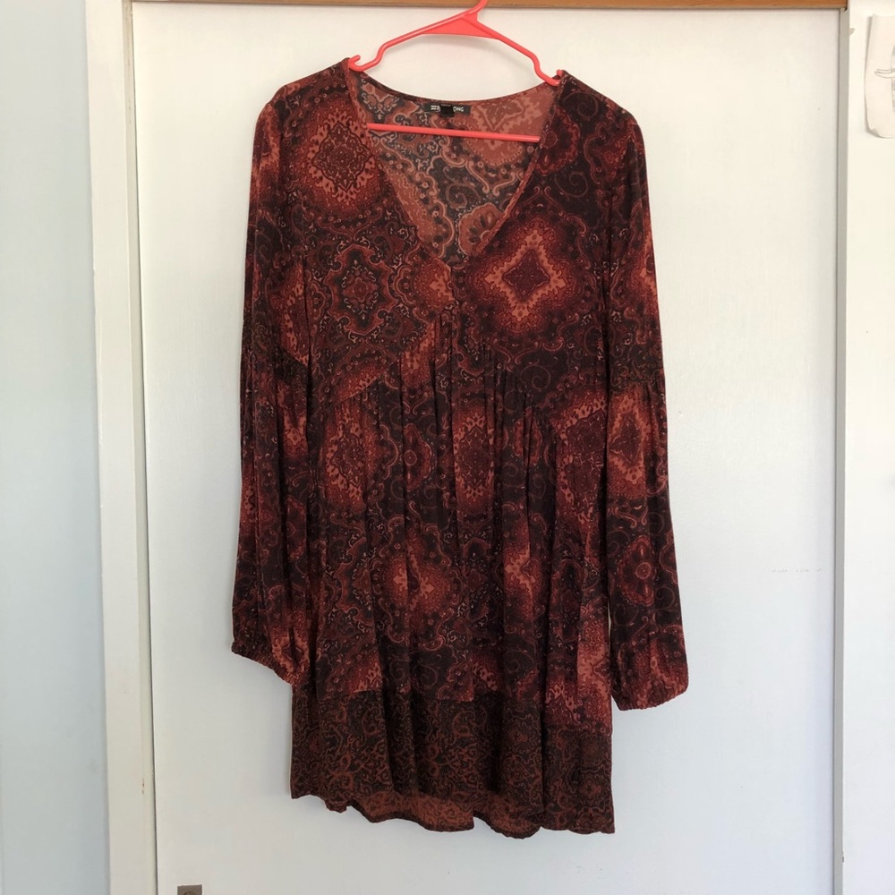 Billabong Long Sleeve Dress